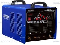 Универсальная установка аргонно-дуговой сварки BRIMA TIG 200 ac/dc - st-e.info - Сургут
