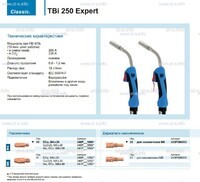Горелка для полуавтоматической сварки TBi 250 Expert, длина 5 m. - st-e.info - Сургут
