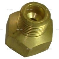 Переходник G3/4-Сп21,8 (для импортного редуктора)  - st-e.info - Сургут