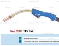 Горелка для полуавтоматической сварки TBi 8W-blue-RWZ, длина 5 метров - st-e.info - Сургут