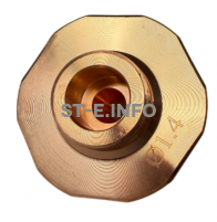 Сопло шестигранное для лазерной резки Raytools д.1,2мм арт. BD32-15-12-S - st-e.info - Сургут