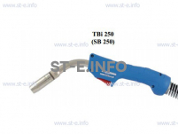 Горелка для полуавтоматической сварки TBi 250-blue-ESG, длина 5 метров - st-e.info - Сургут