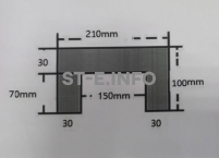 Гофрозащита усиленная 7000x210x30 для станков  - st-e.info - Сургут
