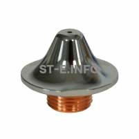 Сопло двойное хромированное 3,0 мм арт. 1572361-3.0 - st-e.info - Сургут