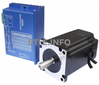 Шаговые двигатели с контроллером управления NEMA 34 - 86HSE8N-BC38 - st-e.info - Сургут