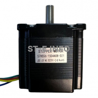 Двухфазный шаговый двигатель 57HS56-1504А08-D21 вал 8,00 мм - st-e.info - Сургут