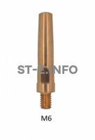 Наконечник М6*45*1,2 (для горелки qtb-500) Panasonic - st-e.info - Сургут