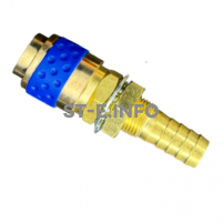 Разъем быстросъемный синий М10 - st-e.info - Сургут