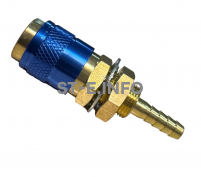 Разъем быстросъемный синий М6 - st-e.info - Сургут