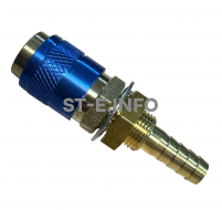 Разъем быстросъемный синий М8 - st-e.info - Сургут