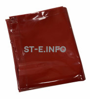 Шторка защитная 2x1.6m красная - st-e.info - Сургут