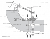 Центратор цепной однорядный Василёк СС-3TC для диаметров 254-914 синий для нержавеющей стали - st-e.info - Сургут