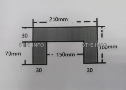 Гофрозащита усиленная 7000x210x30 для станков  - st-e.info - Сургут