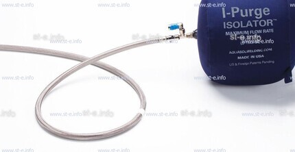 Односторонняя заглушка с трубкой и клапаном ISO 6" (152 mm)  - st-e.info - Сургут