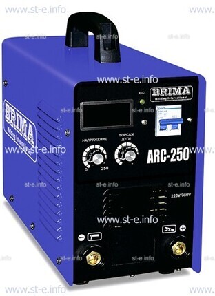 Сварочный аппарат Brima (инвертор) ARC 250 (220/380В) - st-e.info - Сургут