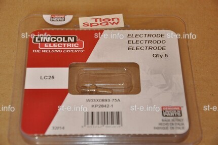 Электрод LC25 арт. W03X0893-75A - st-e.info - Сургут