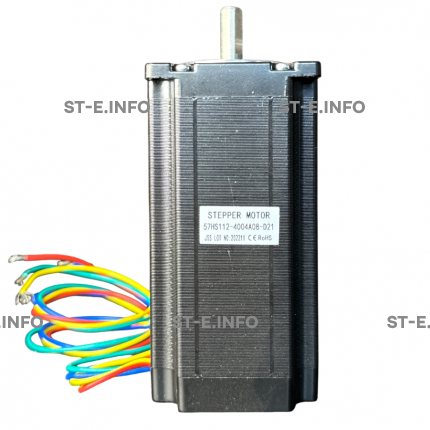 Двухфазный шаговый двигатель 57HS112-4004А08-D21 вал 8,0 мм - st-e.info - Сургут