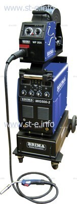 Сварочный инверторный полуавтомат Brima MIG-500-2 - st-e.info - Сургут